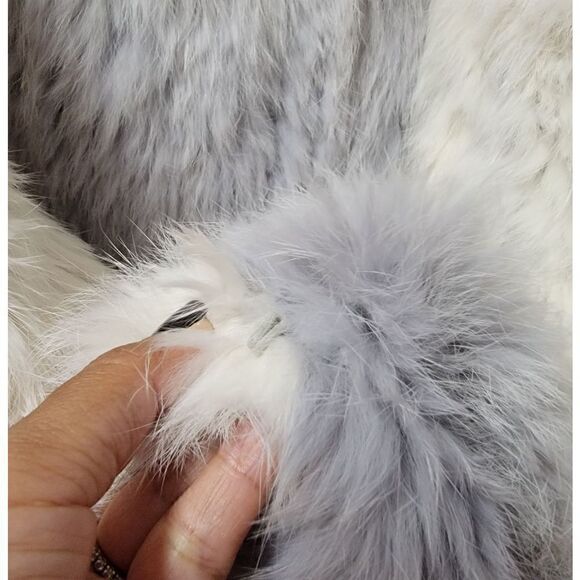 La Fiorentina Open Vest "Rabbit Fur" M - Picture 9 of 10